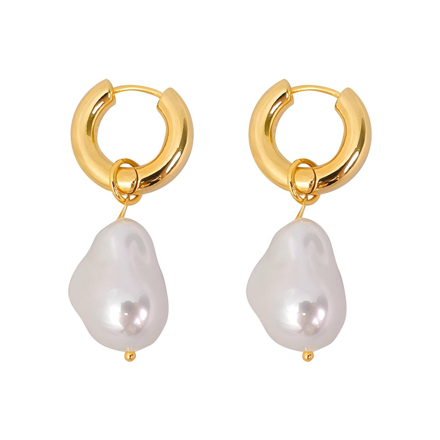Chunky Pearl Earring